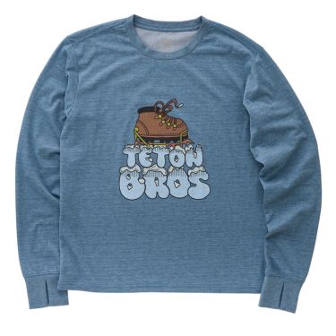 ティートンブロス TETON BROS　ウェア Tシャツ ウーマンズTBクランポンロングスリーブティー WS TB Crampon L/S Tee TB253-48W 2025-2026 詳細3