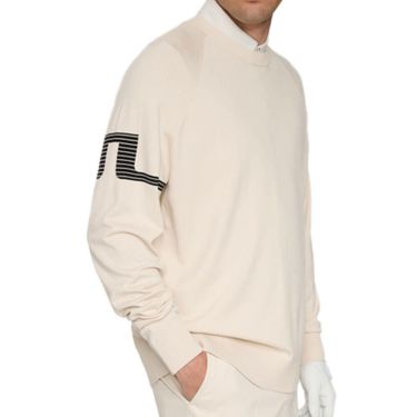 Jリンドバーグ J.LINDEBERG　メンズ 長袖 セーター 071-14913 006 アイボリー　2025年モデル アイボリー 詳細3