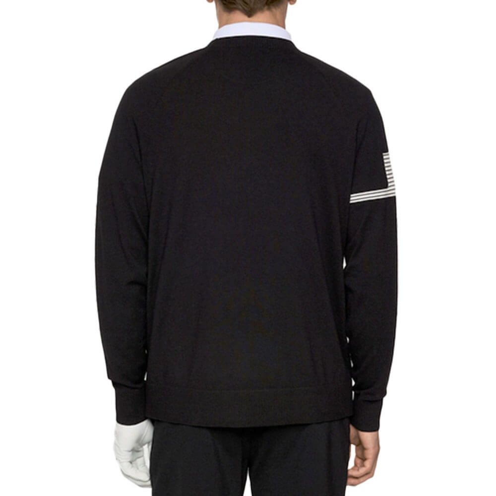 Jリンドバーグ J.LINDEBERG　メンズ 長袖 セーター 071-14913 019 ブラック　2025年モデル ブラック 詳細2