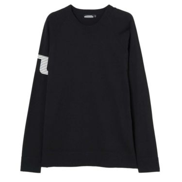 Jリンドバーグ J.LINDEBERG　メンズ 長袖 セーター 071-14913 019 ブラック　2025年モデル ブラック 詳細4