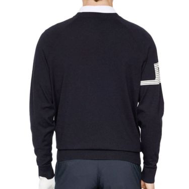 Jリンドバーグ J.LINDEBERG　メンズ 長袖 セーター 071-14913 098 ネイビー　2025年モデル ネイビー 詳細2