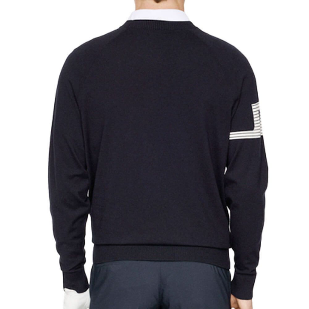 Jリンドバーグ J.LINDEBERG　メンズ 長袖 セーター 071-14913 098 ネイビー　2025年モデル ネイビー 詳細2