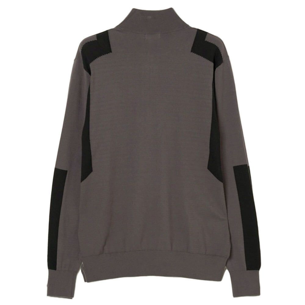 Jリンドバーグ J.LINDEBERG　メンズ ケンドリック 長袖 ニット ハーフジップ セーター 071-14915 018 チャコール　2025年モデル チャコール 詳細2