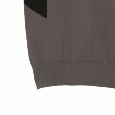 Jリンドバーグ J.LINDEBERG　メンズ ケンドリック 長袖 ニット ハーフジップ セーター 071-14915 018 チャコール　2025年モデル チャコール 詳細5