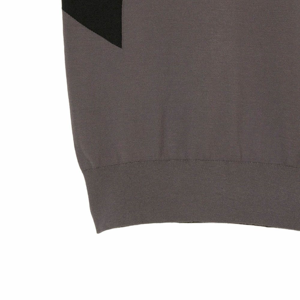 Jリンドバーグ J.LINDEBERG　メンズ ケンドリック 長袖 ニット ハーフジップ セーター 071-14915 018 チャコール　2025年モデル チャコール 詳細5