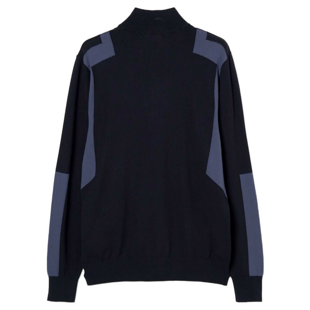 Jリンドバーグ J.LINDEBERG　メンズ ケンドリック 長袖 ニット ハーフジップ セーター 071-14915 098 ネイビー　2025年モデル ネイビー 詳細6