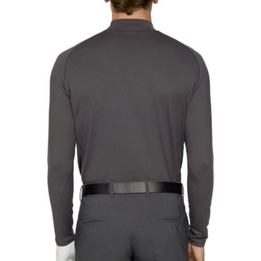 Jリンドバーグ J.LINDEBERG　メンズ 長袖 ハイネック シャツ 071-24911 018 チャコール　2025年モデル チャコール 詳細2