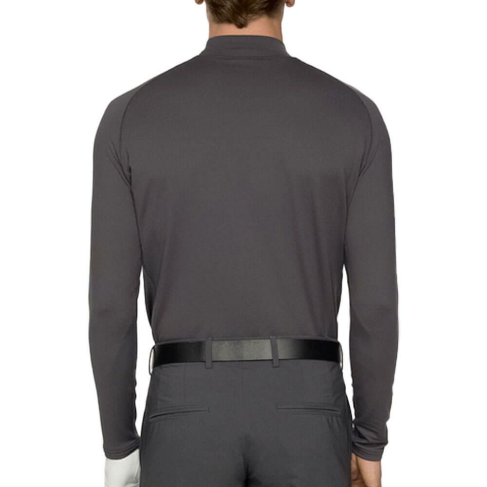 Jリンドバーグ J.LINDEBERG　メンズ 長袖 ハイネック シャツ 071-24911 018 チャコール　2025年モデル チャコール 詳細2