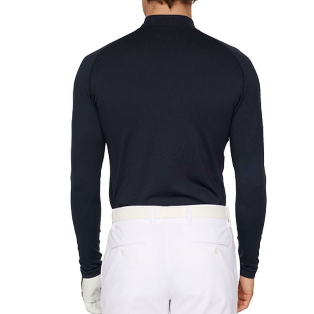 Jリンドバーグ J.LINDEBERG　メンズ 長袖 ハイネック シャツ 071-24911 098 ネイビー　2025年モデル ネイビー 詳細2