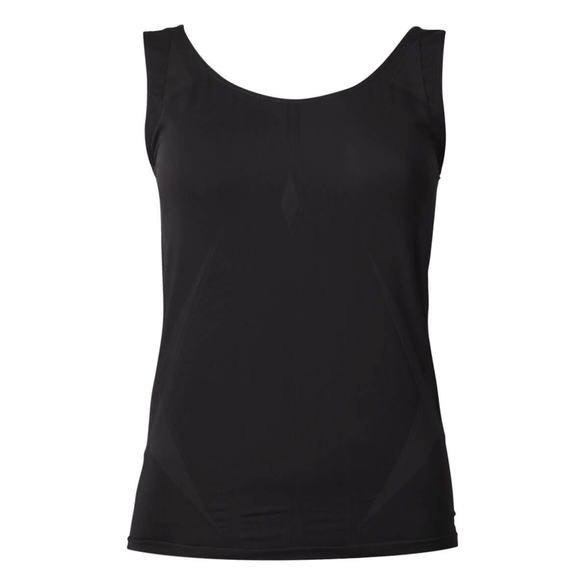 デリットテック DERIT TECH　レディース 機能性インナーウェア タンクトップ ブラック ブラック