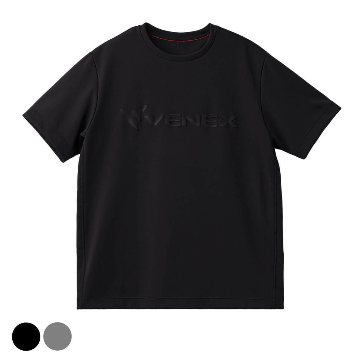 VENEX ベネクス メンズ リカバリームーヴ エンボスロゴTシャツ詳細1