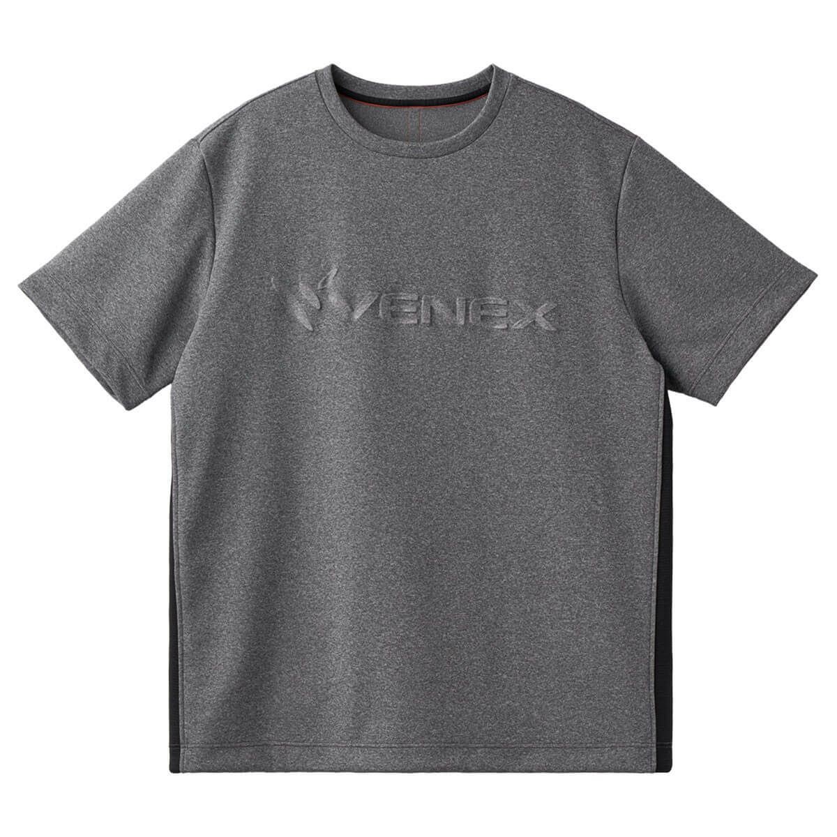 VENEX ベネクス メンズ リカバリームーヴ エンボスロゴTシャツ詳細5