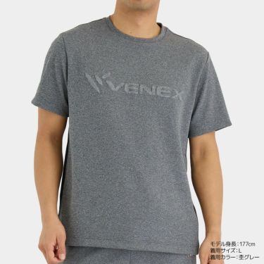 VENEX ベネクス メンズ リカバリームーヴ エンボスロゴTシャツ詳細6