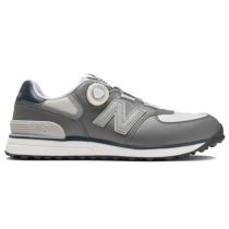 ニューバランスゴルフ　574 SL BOA 574 v4 スパイクレス ゴルフシューズ UG574BJ4 GREY/NAVY GREY/NAVY