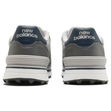 ニューバランスゴルフ　574 SL BOA 574 v4 スパイクレス ゴルフシューズ UG574BJ4 GREY/NAVY GREY/NAVY 詳細4
