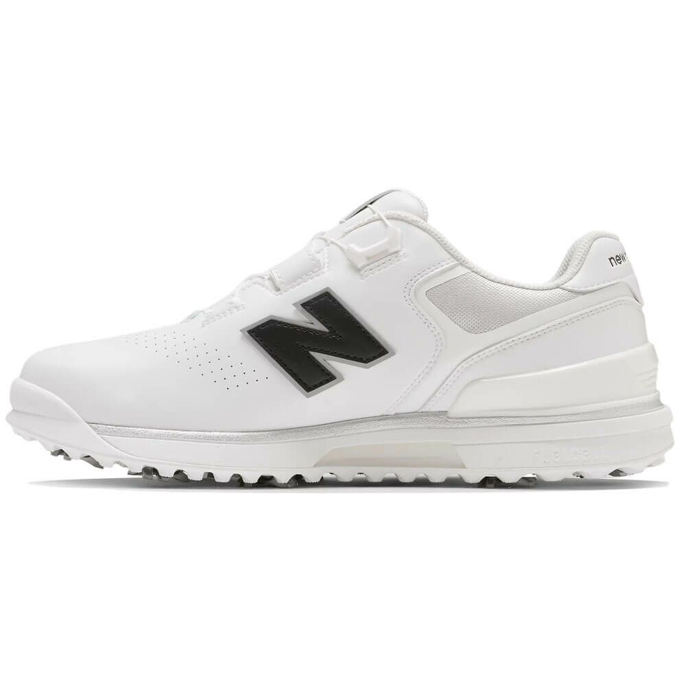 ニューバランスゴルフ　フューエルセル 3000 BOA スパイクレス ゴルフシューズ UGB3000F WHITE/BLACK　2025年モデル WHITE/BLACK 詳細1