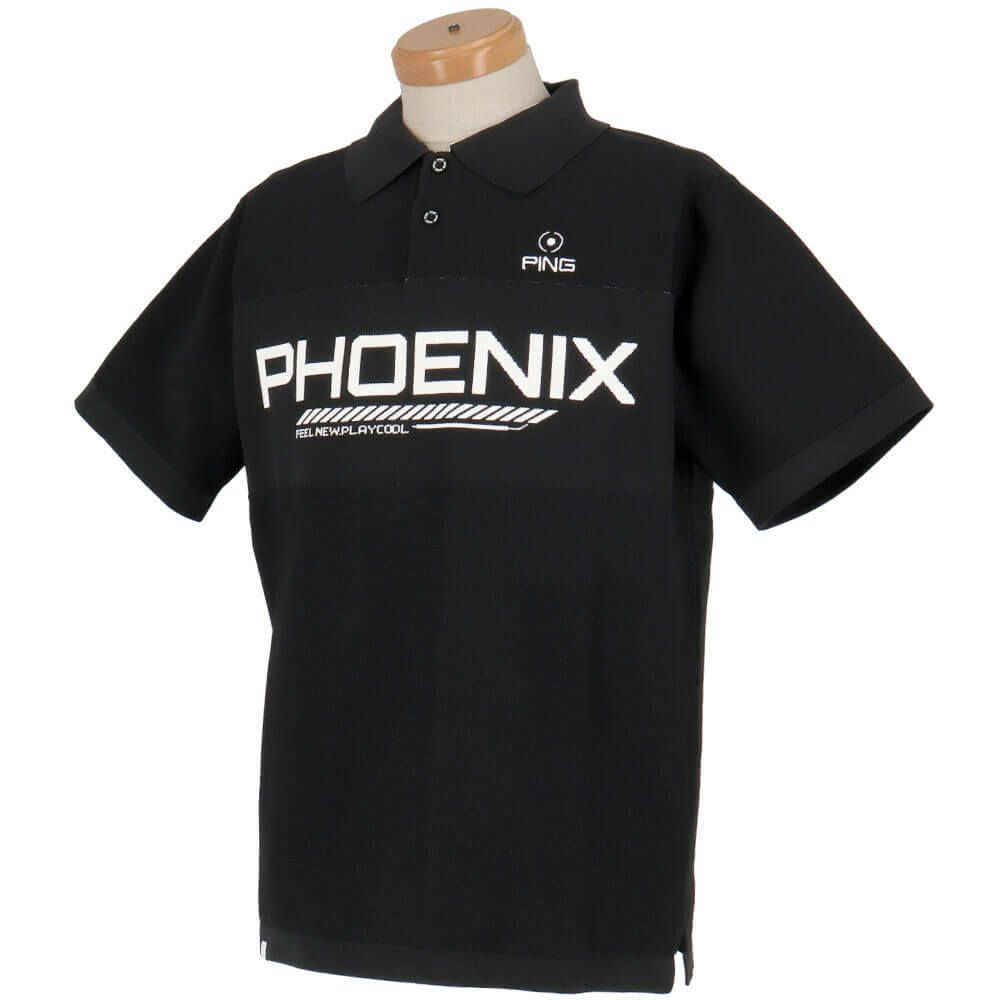 ピン PING　メンズ カノコ編み 半袖 ニット ポロシャツ 621-4172201　2024年モデル 詳細3