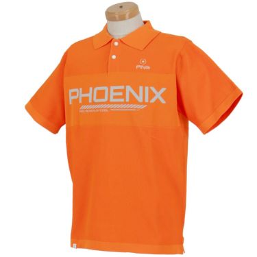 ピン PING　メンズ カノコ編み 半袖 ニット ポロシャツ 621-4172201　2024年モデル 詳細8