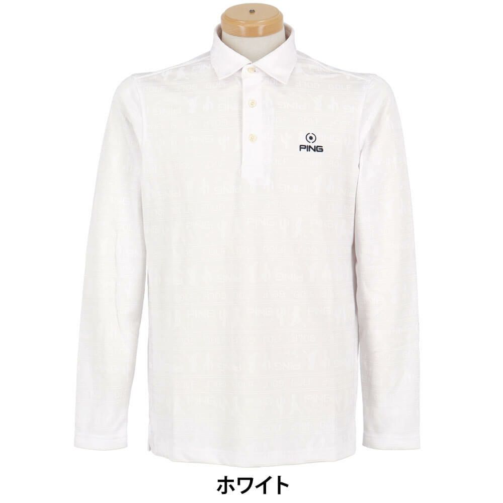 ピン PING メンズ 長袖 ポロシャツ 621-4261801 2024年モデル | 【公式