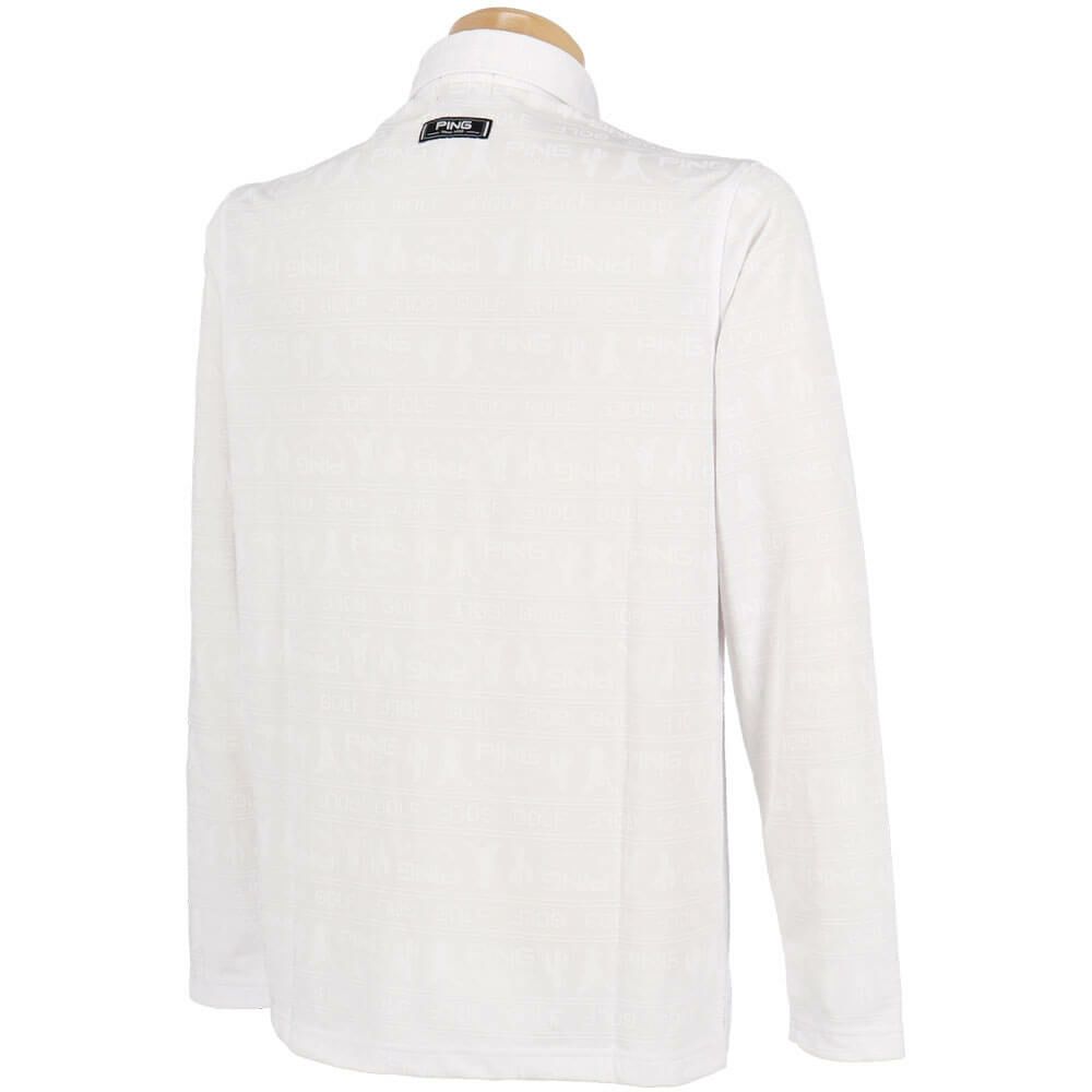 ピン PING　メンズ 長袖 ポロシャツ 621-4261801　2024年モデル 詳細2