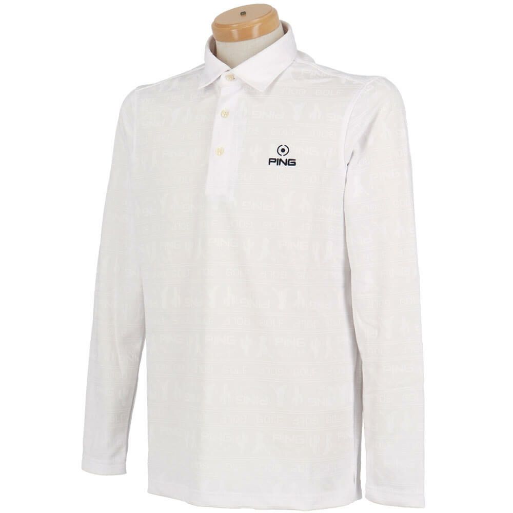 ピン PING　メンズ 長袖 ポロシャツ 621-4261801　2024年モデル 詳細3