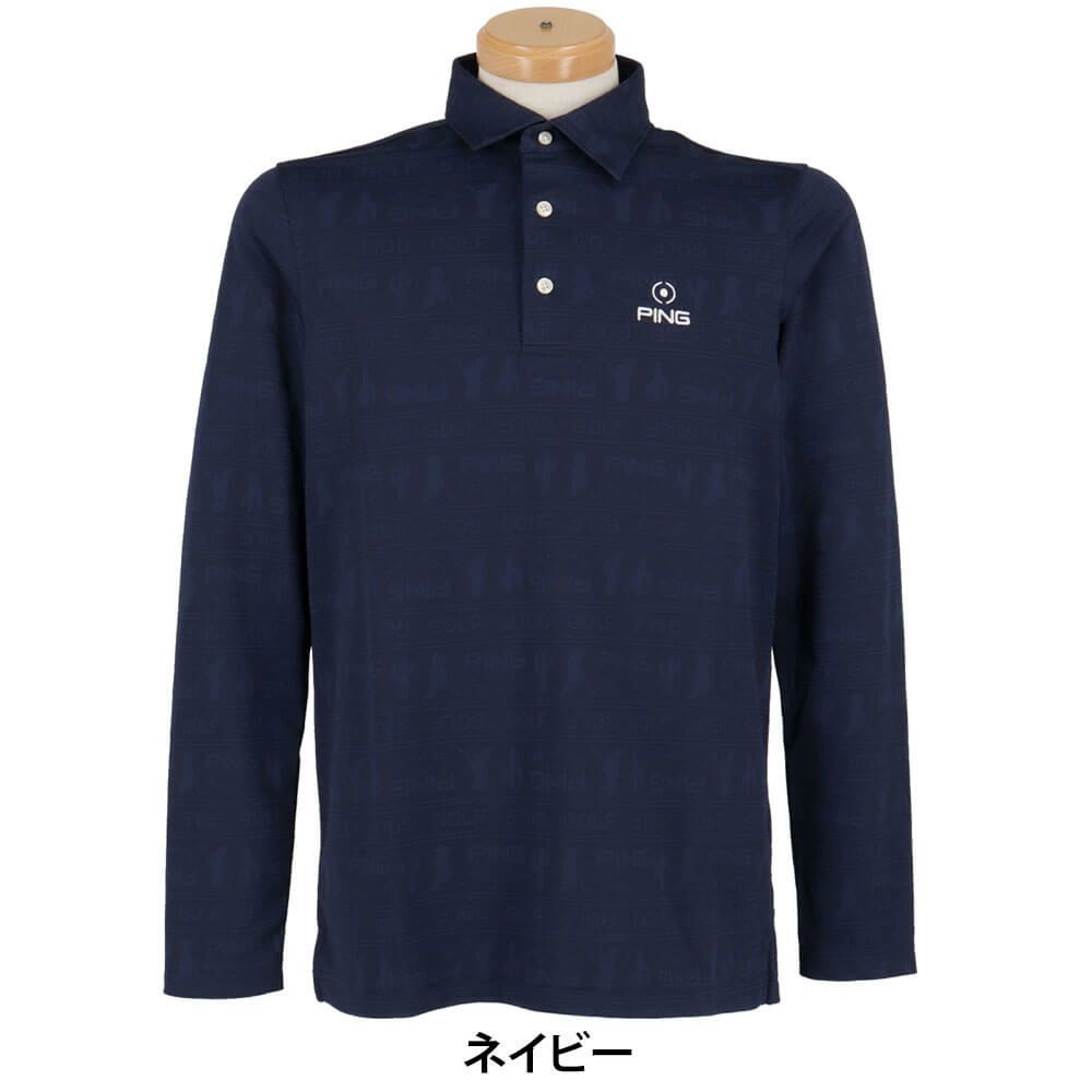 ピン PING メンズ 長袖 ポロシャツ 621-4261801 2024年モデル | 【公式