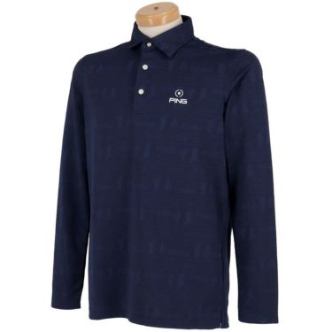 ピン PING　メンズ 長袖 ポロシャツ 621-4261801　2024年モデル 詳細8