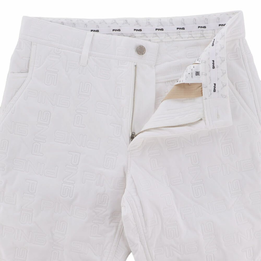 ピン PING　メンズ ソニックキルト 中綿 5ポケット ロングパンツ 621-323100　2024年モデル 詳細4