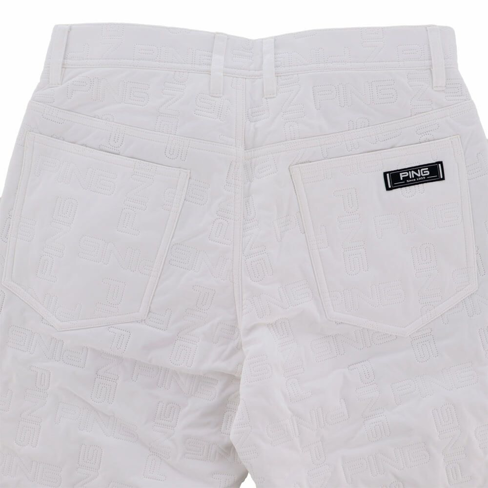 ピン PING　メンズ ソニックキルト 中綿 5ポケット ロングパンツ 621-323100　2024年モデル 詳細5