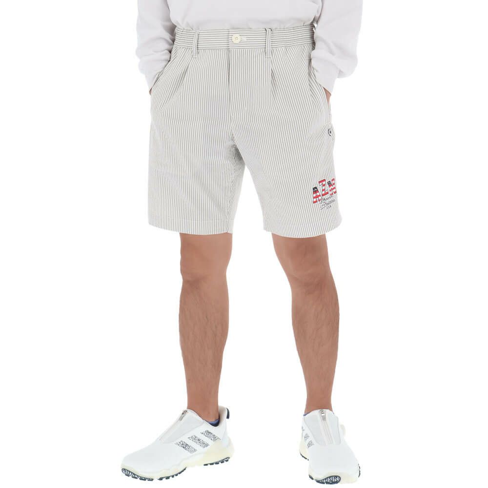 ピン PING　メンズ サッカーストライプ ショートパンツ 621-4132307　2024年モデル 詳細3