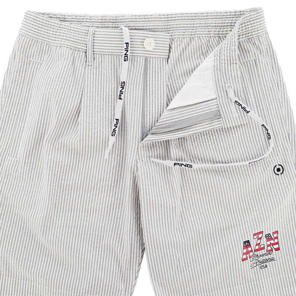 ピン PING　メンズ サッカーストライプ ショートパンツ 621-4132307　2024年モデル 詳細4