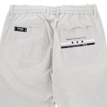 ピン PING　メンズ サッカーストライプ ショートパンツ 621-4132307　2024年モデル 詳細5