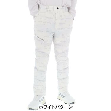 ピン PING　メンズ 中綿 ロングパンツ 621-4231005　2024年モデル ホワイトパターン