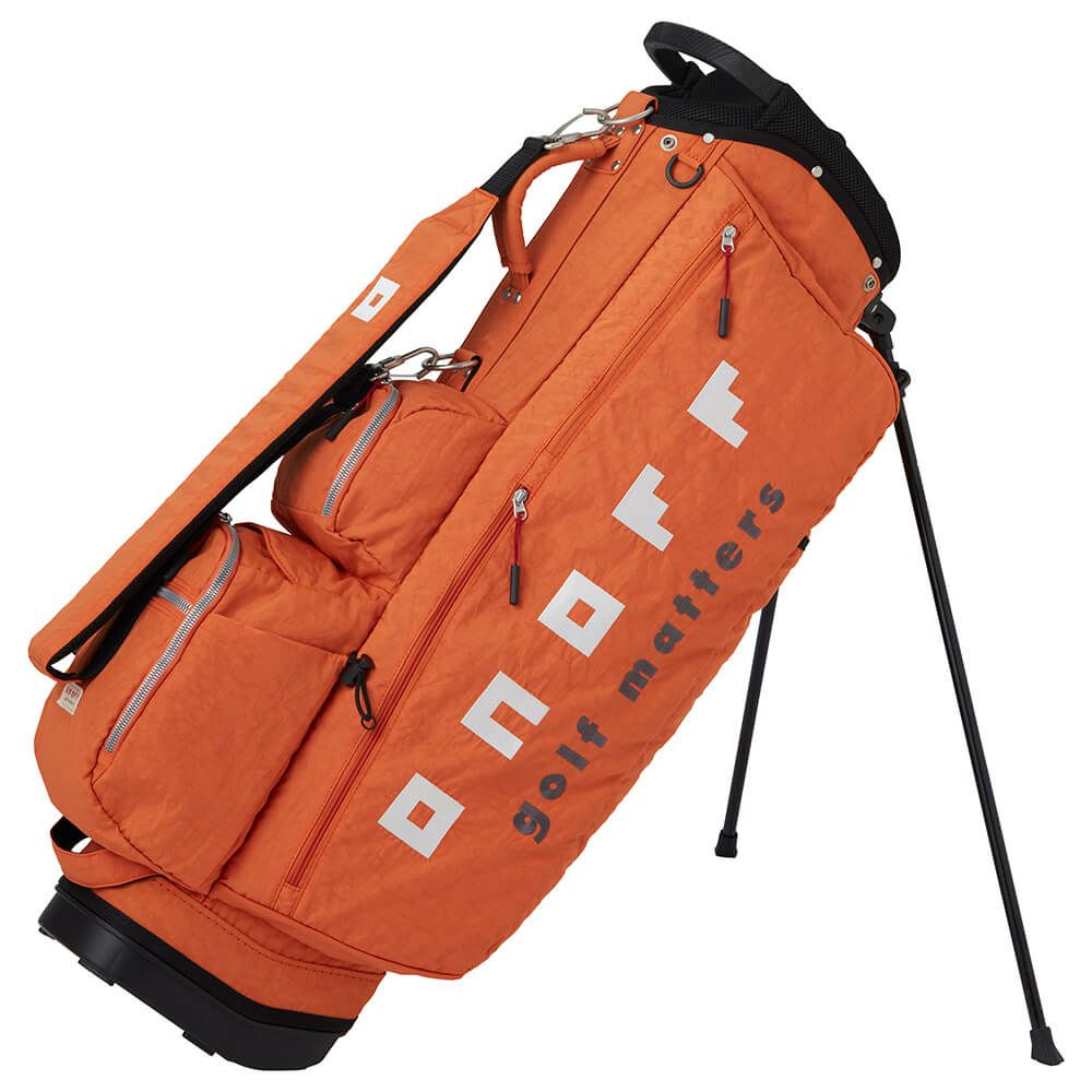 ONOFF オノフ　ナイロン スタンドキャディバッグ OB0326 06 オレンジ　2026年モデル オレンジ
