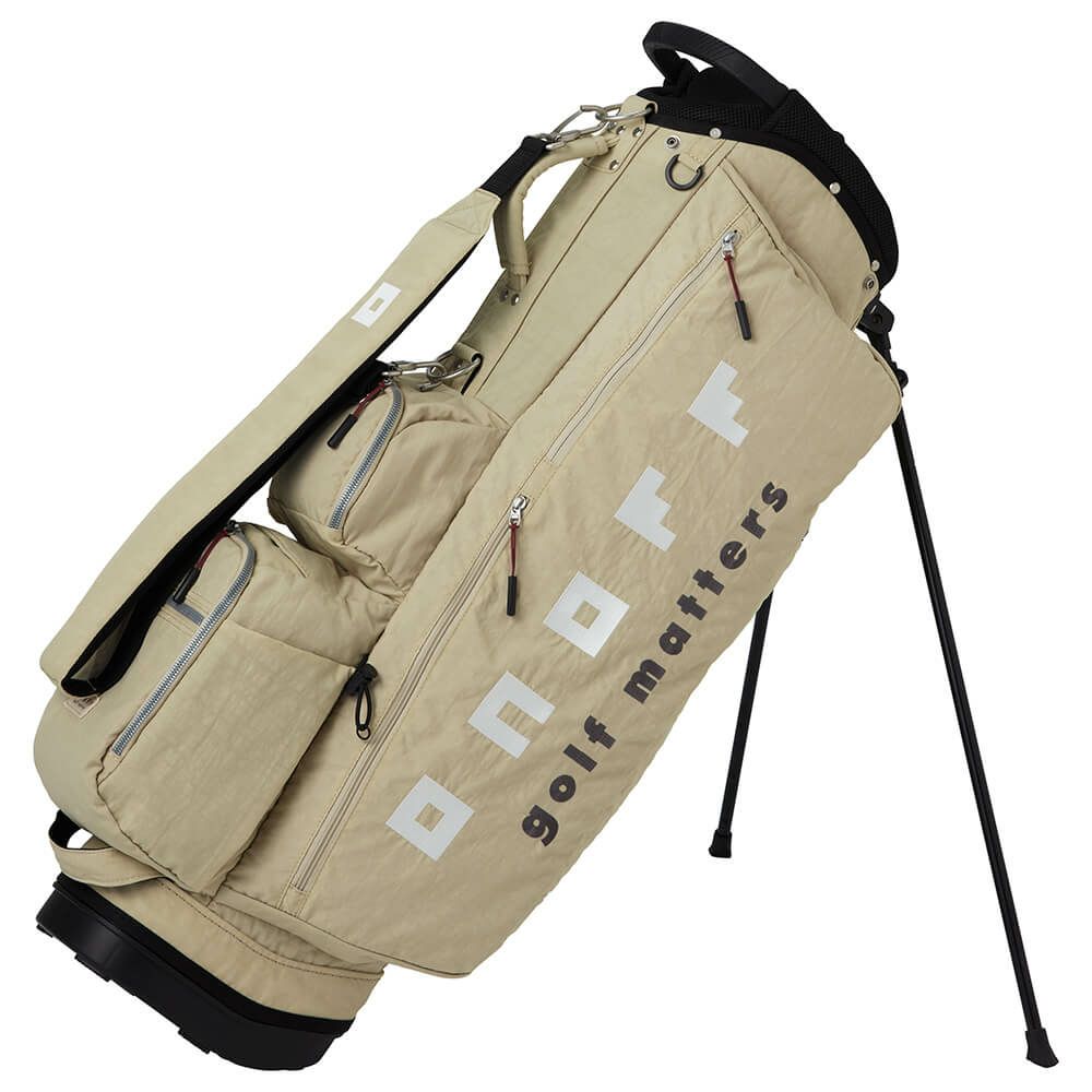 ONOFF オノフ　ナイロン スタンドキャディバッグ OB0326 31 クリーム　2026年モデル クリーム