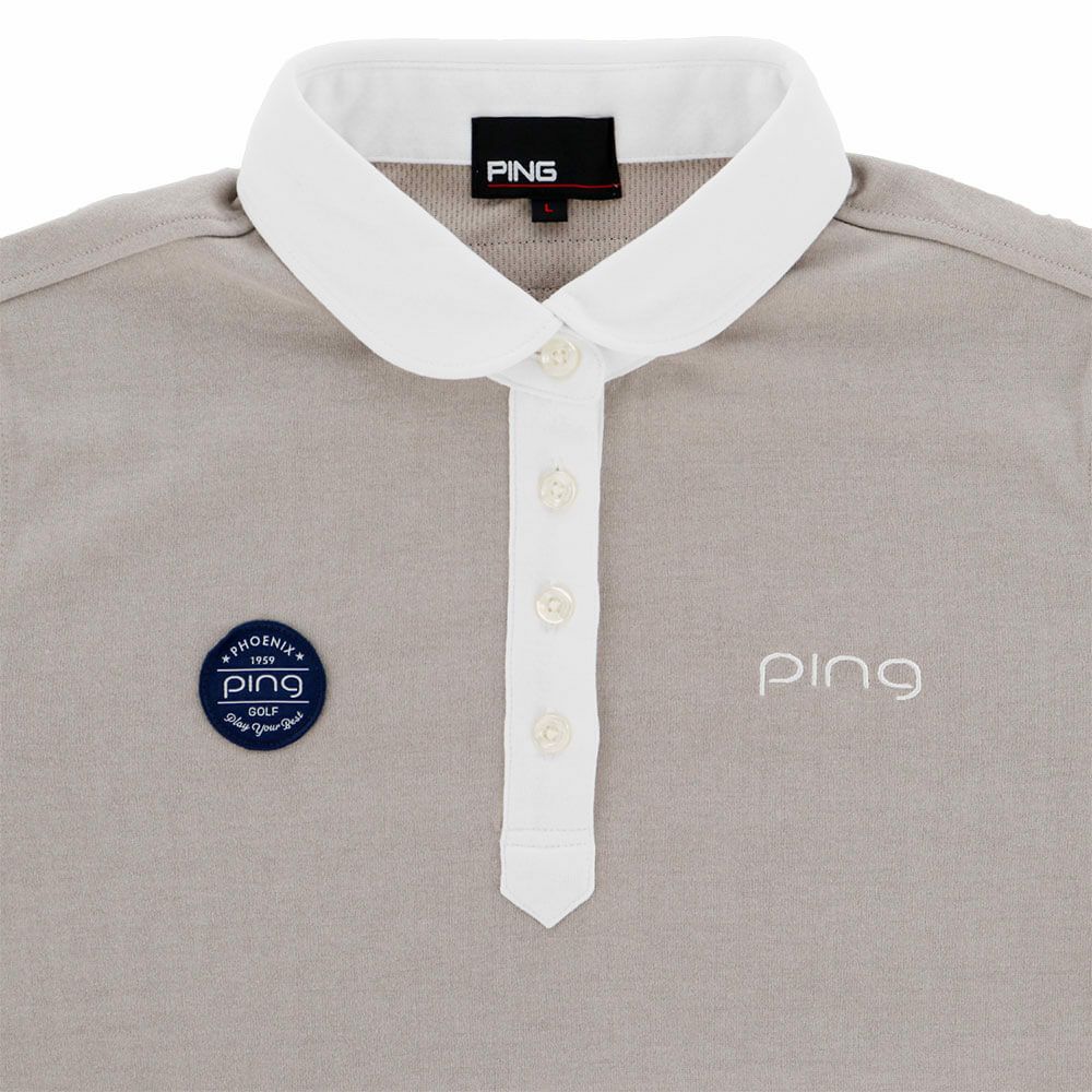 ピン PING　レディース 長袖 ポロシャツ 622-4261900　2024年モデル 詳細1 詳細5