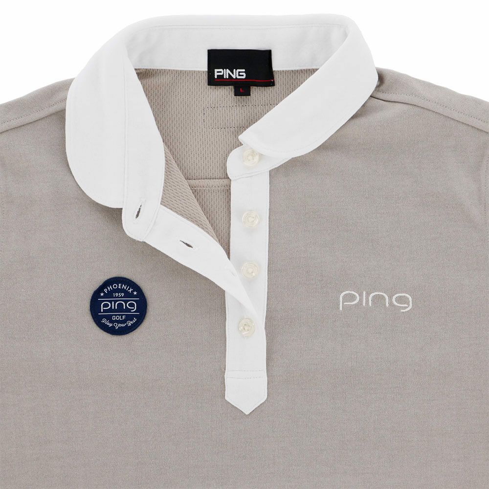 ピン PING　レディース 長袖 ポロシャツ 622-4261900　2024年モデル 詳細1 詳細6