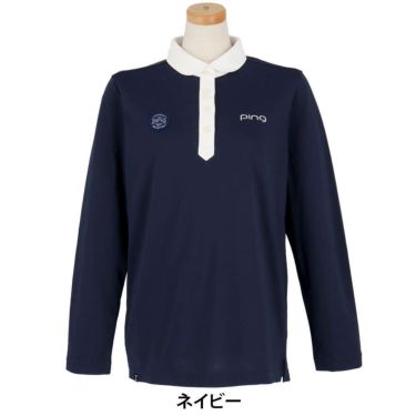 ピン PING　レディース 長袖 ポロシャツ 622-4261900　2024年モデル 詳細1 詳細9