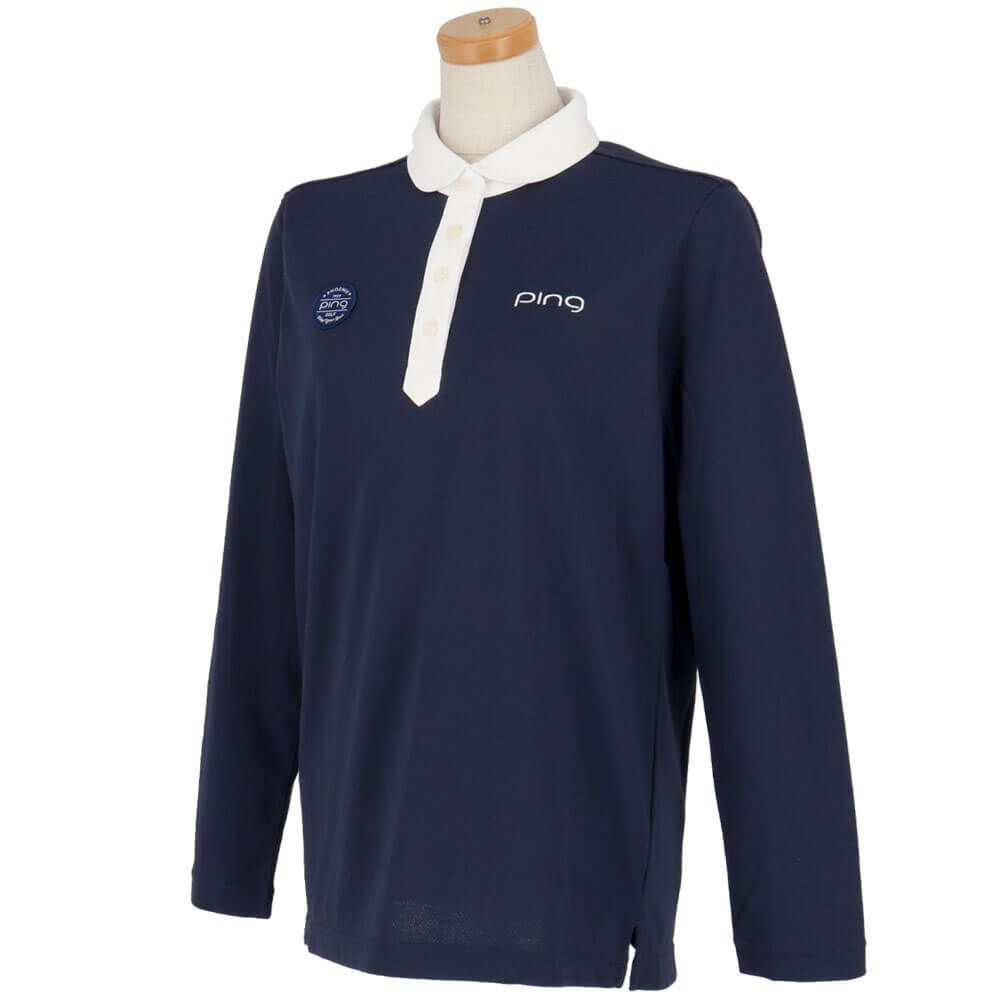 ピン PING　レディース 長袖 ポロシャツ 622-4261900　2024年モデル 詳細1 詳細11