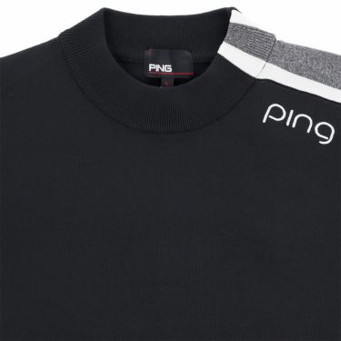 ピン PING　レディース 長袖 ハイネック セーター 622-4275902　2024年モデル ブラック 詳細4
