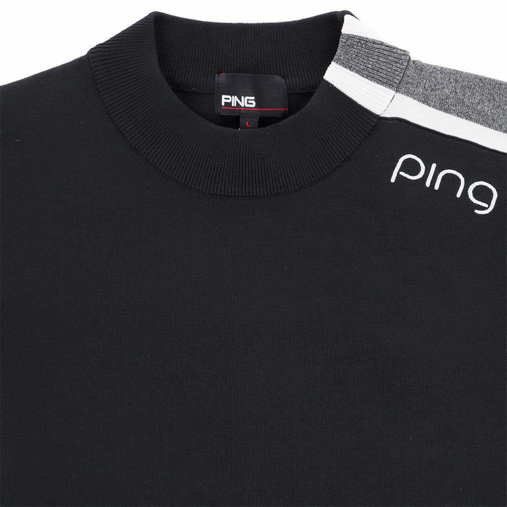 ピン PING　レディース 長袖 ハイネック セーター 622-4275902　2024年モデル ブラック 詳細4
