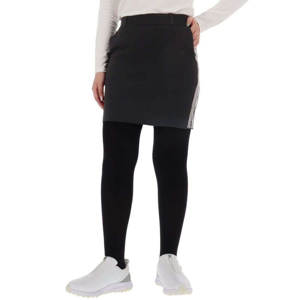 ピン PING　レディース ニット スカート 622-4234806　2024年モデル ブラック 詳細3