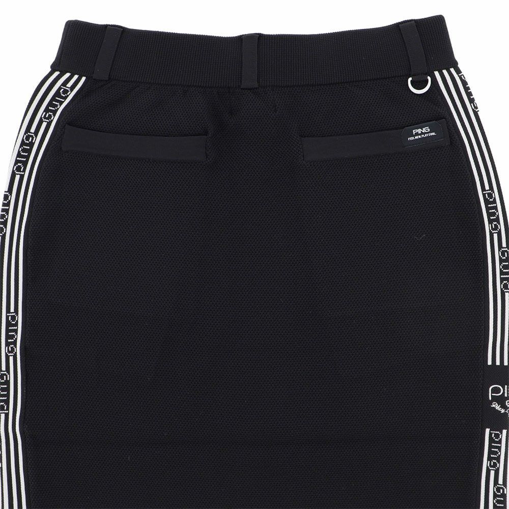 ピン PING　レディース ニット スカート 622-4234806　2024年モデル ブラック 詳細5