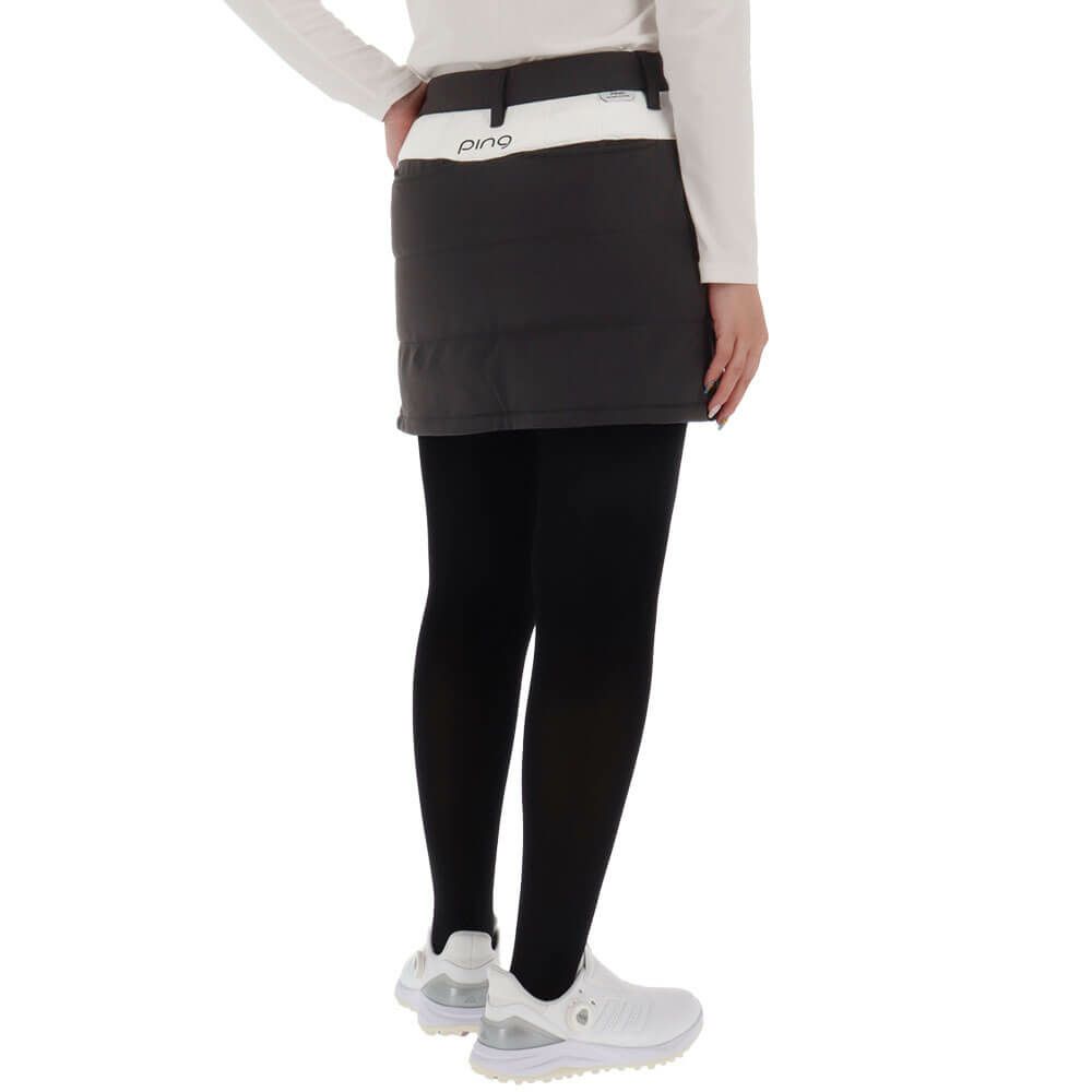ピン PING　レディース 保温 スカート 622-4234900　2024年モデル ブラック 詳細2