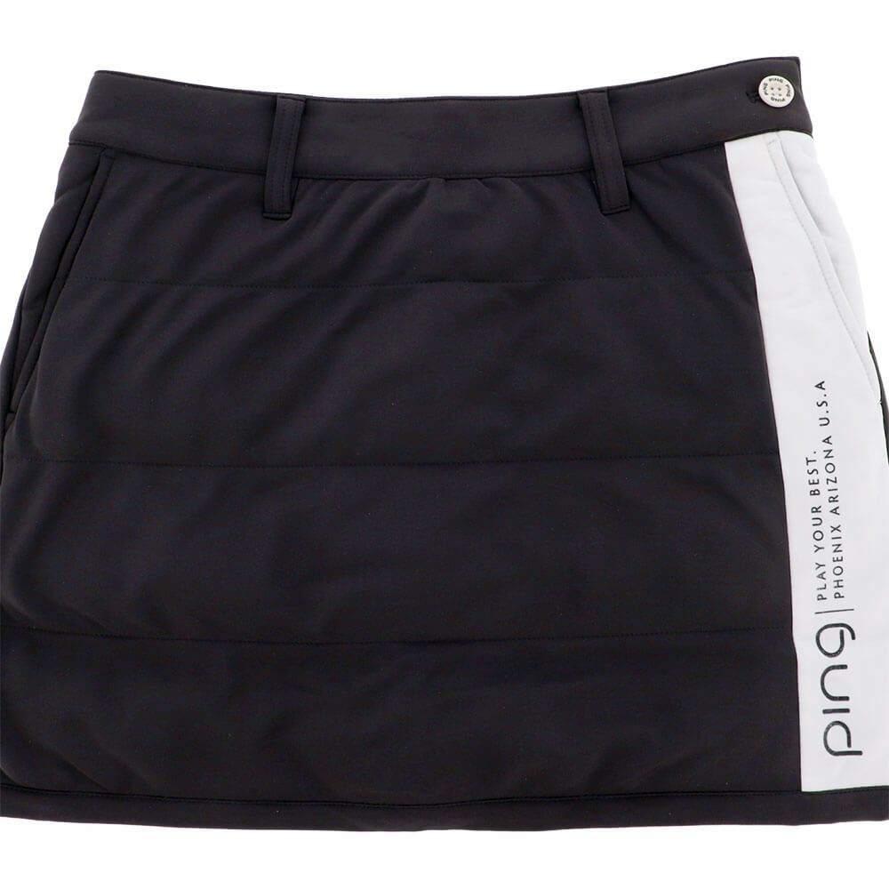 ピン PING　レディース 保温 スカート 622-4234900　2024年モデル ブラック 詳細4