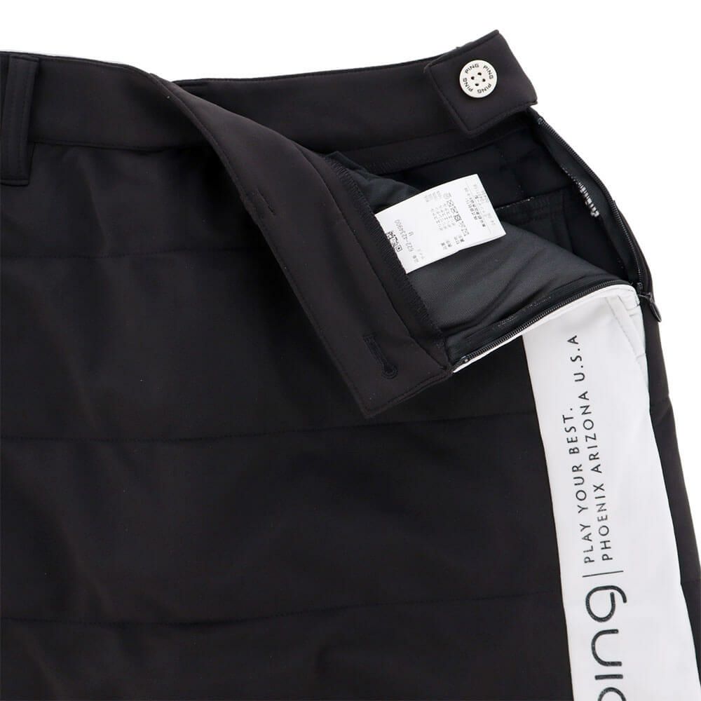 ピン PING　レディース 保温 スカート 622-4234900　2024年モデル ブラック 詳細6