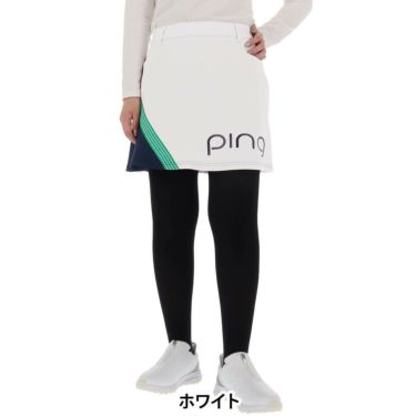 ピン PING　レディース ダンボールスウェット スカート 622-4234904　2024年モデル 詳細1 詳細2