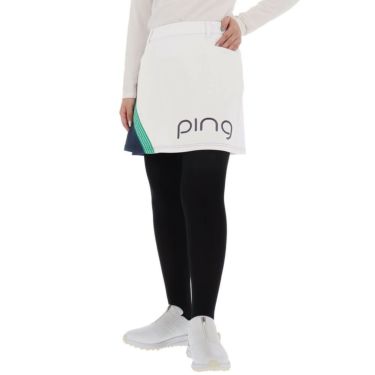 ピン PING　レディース ダンボールスウェット スカート 622-4234904　2024年モデル 詳細1 詳細4