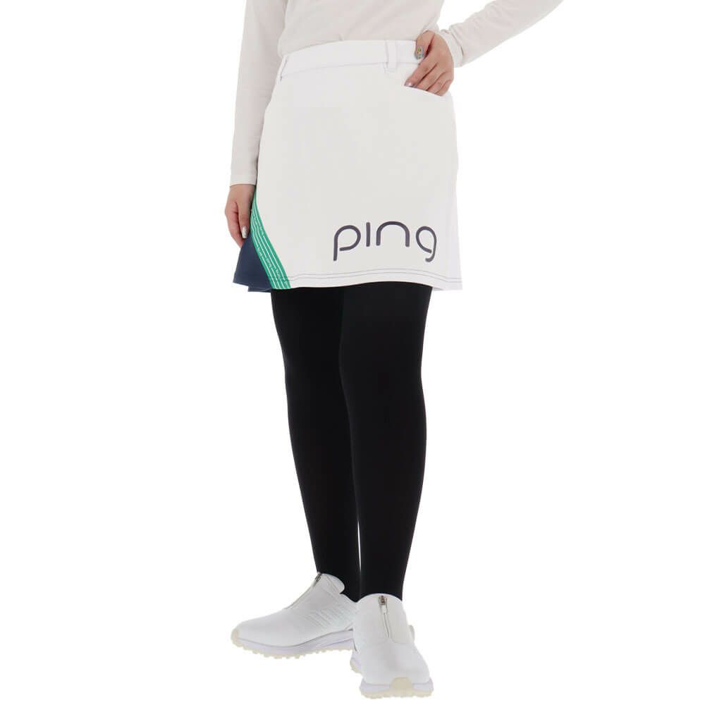 ピン PING　レディース ダンボールスウェット スカート 622-4234904　2024年モデル 詳細1 詳細4