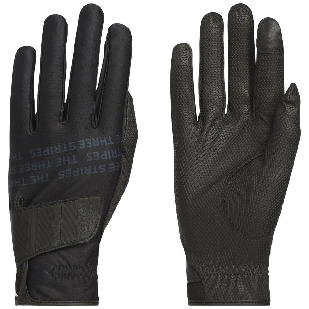 アディダス adidas　PALMWRAP WARM パームラップ ウォーム ペア 両手用 メンズ ゴルフグローブ JUT48 JM6722 ブラック　2025年モデル ブラック